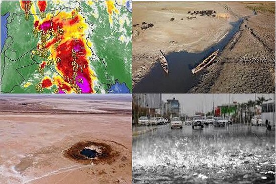 Harvesting rainy seasons in the western region of Iraq